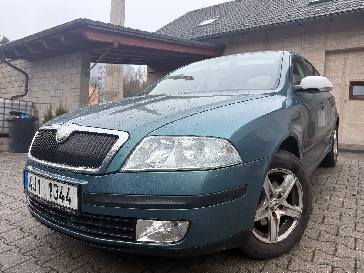 Škoda Octavia II 1.9TDI 77KW, 2005, KLIMATIZACE.