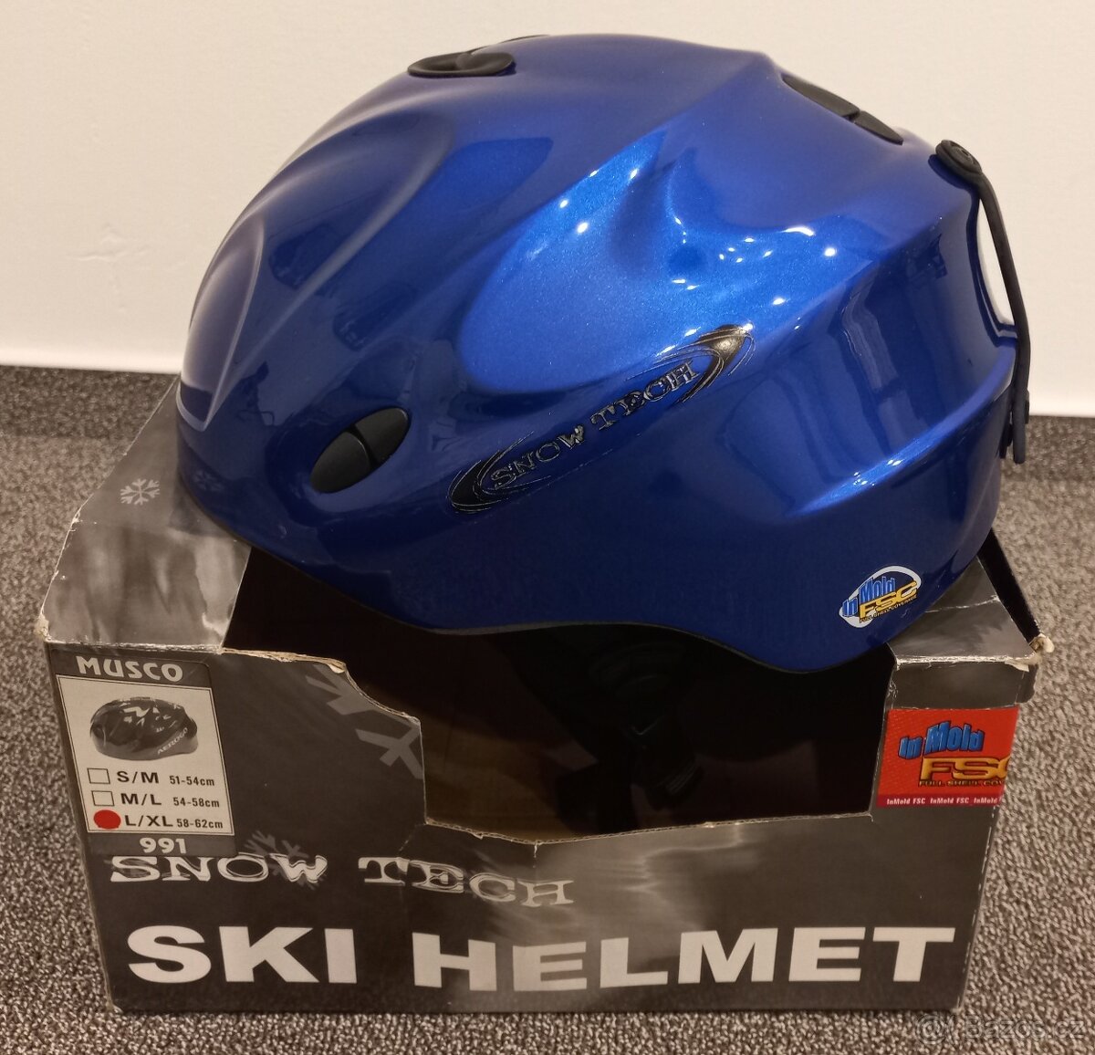 Lyžařská helma Snow Tech vel. 58 - 62