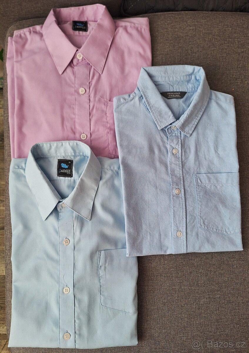 Chlapecká společenská košile vel. 36,37,158