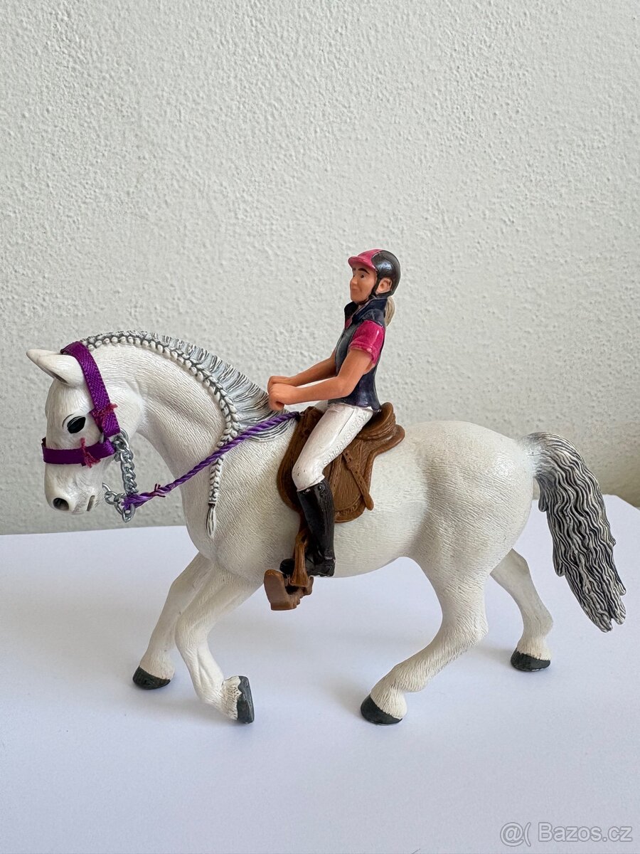 Schleich jezdec s koněm