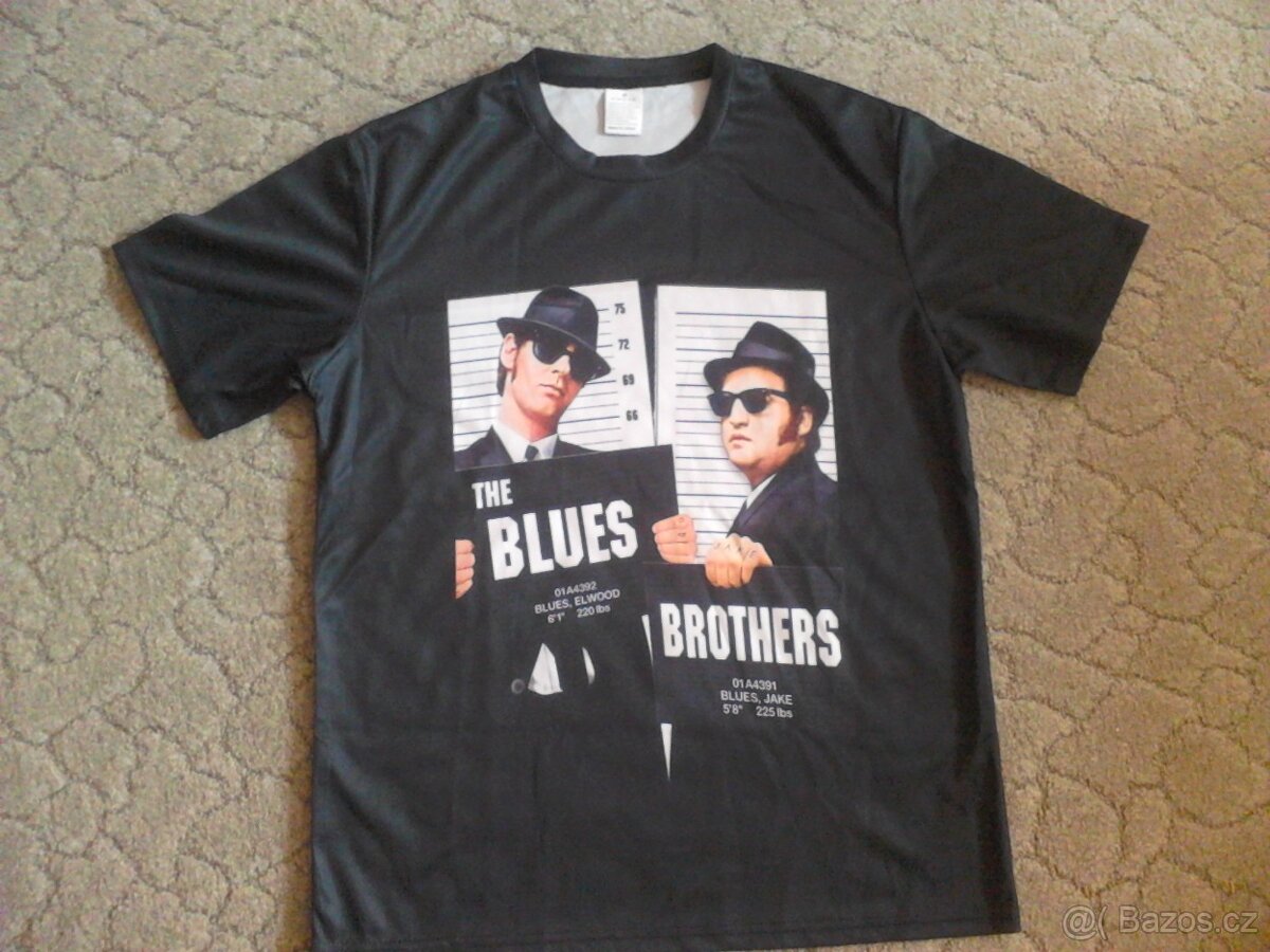 Nové tričko Blues Brothers