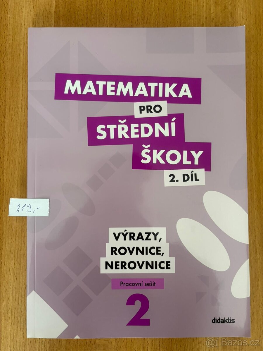 Matematika pro str.školy prac.sešit 2.dil