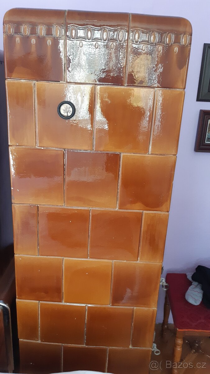Kachlové kamna 30.léta originál