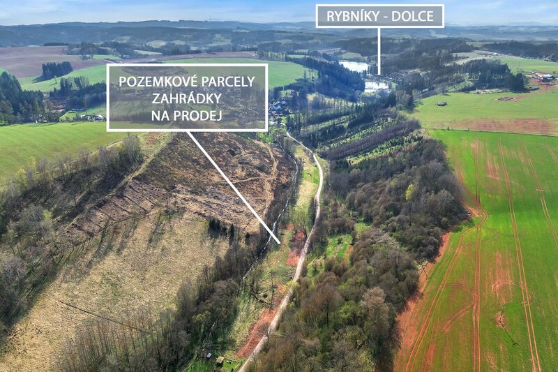 Pozemkové parcely k rekreaci - zahrádky, Trutnov - Dolce, ul