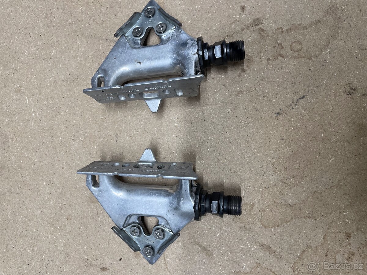 Retro silniční pedály Shimano PD-A550