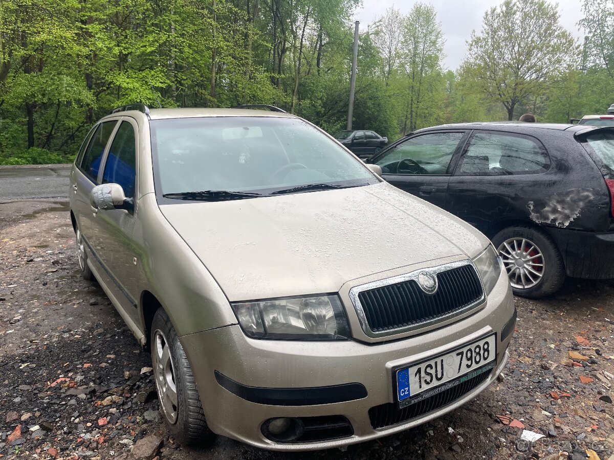 Škoda Fabia 1.4 TDI 55 kW R. 2005. Klima…Nové rozvody,