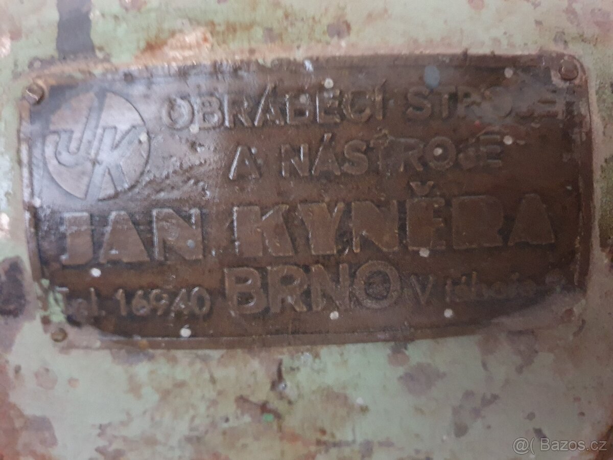 Stojanová dvoukotoučová bruska