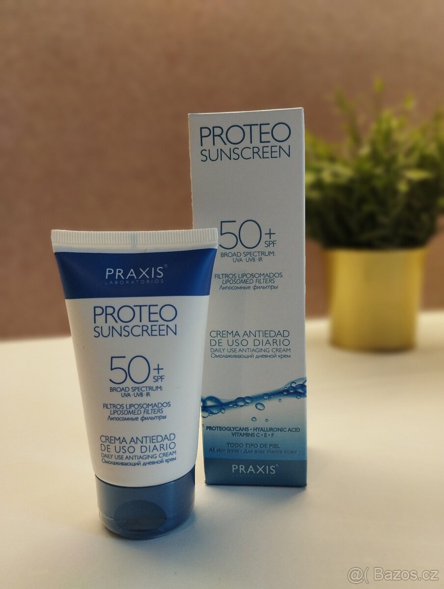 Praxis Opalovací krém SPF50+ 60ml