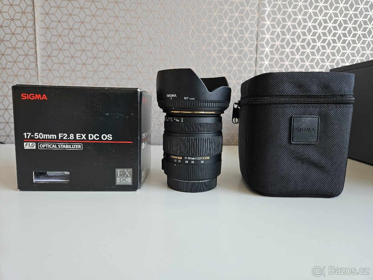 Sigma 17-50 mm f/2,8 EX DC OS HSM pro Canon