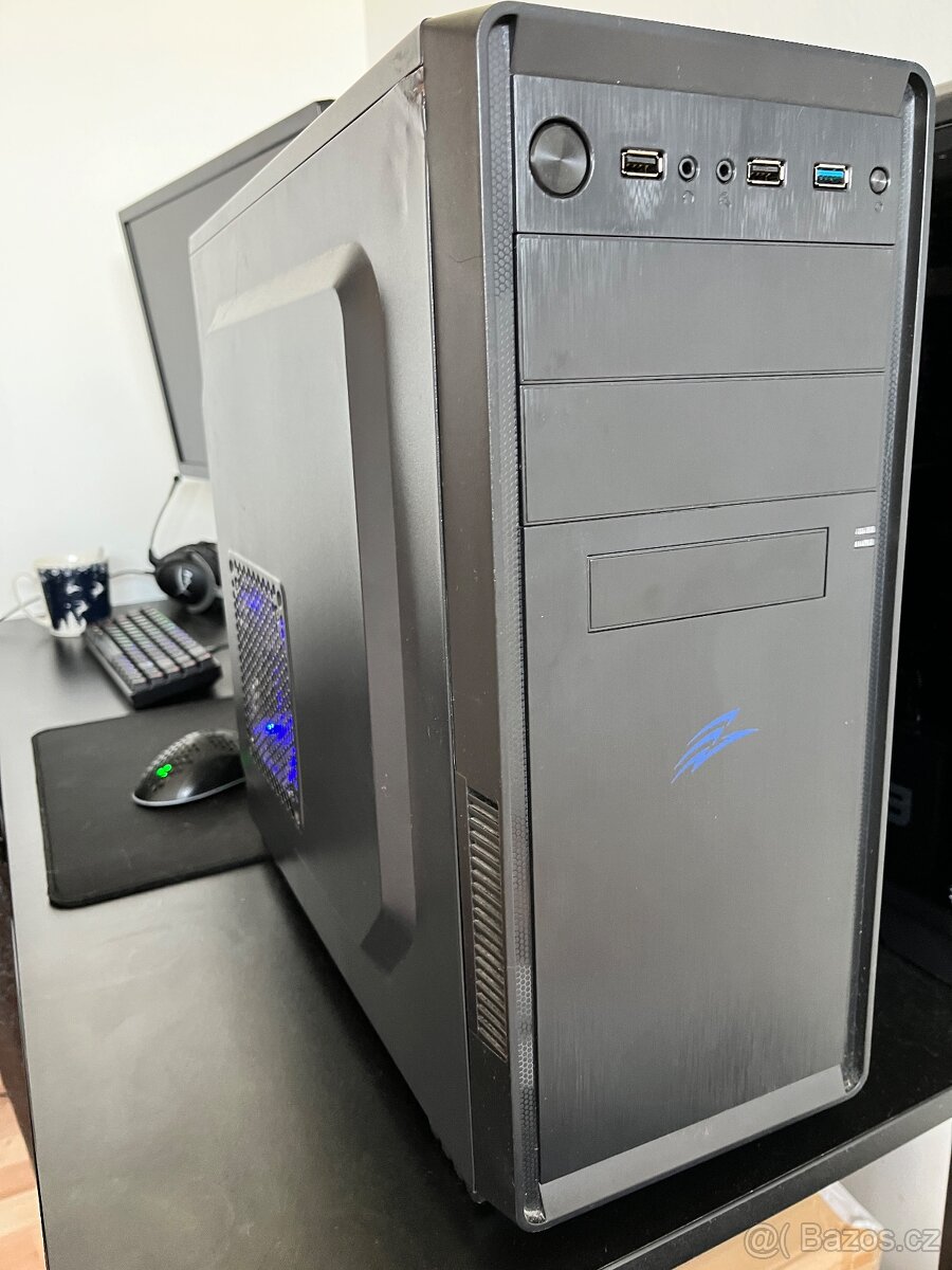Herní PC – Ryzen 5, RX 470, SSD – připraven k použití