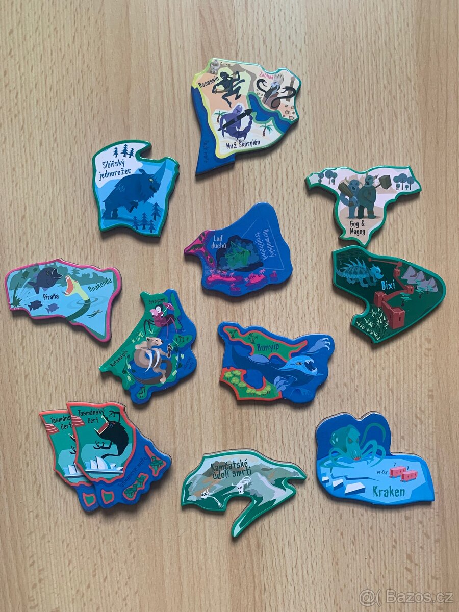 Magnety do sbírky