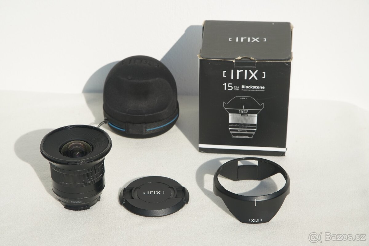 objektiv IRIX 15 mm f/2,4 Blackstone pro Canon EF