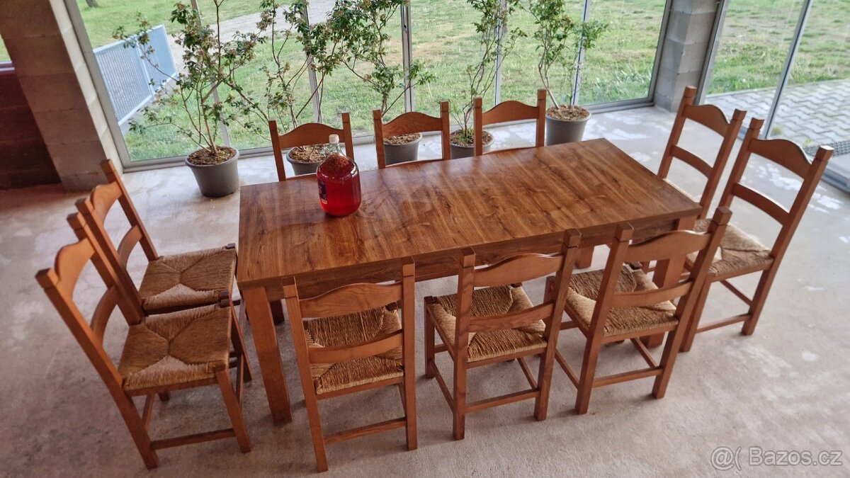 Set stůl 10ks židlí