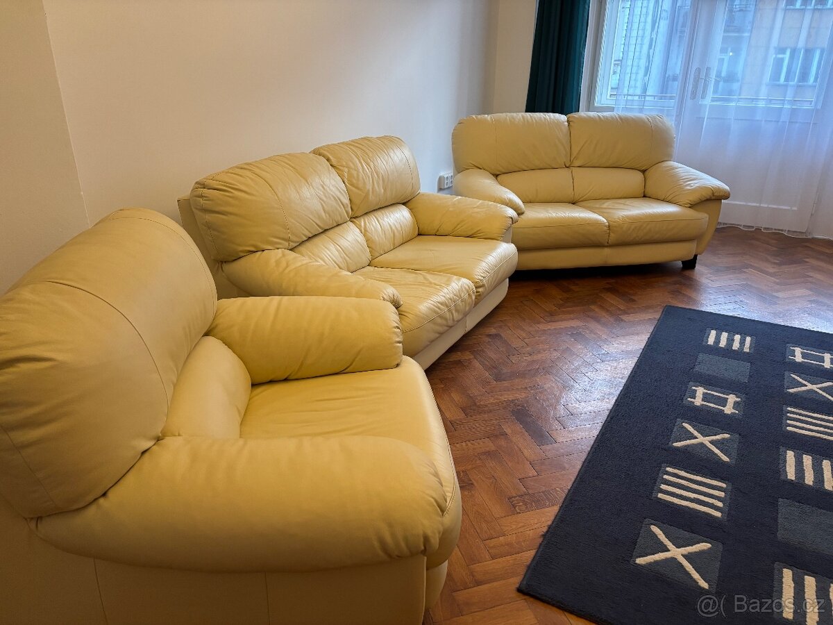Kožená sedací souprava