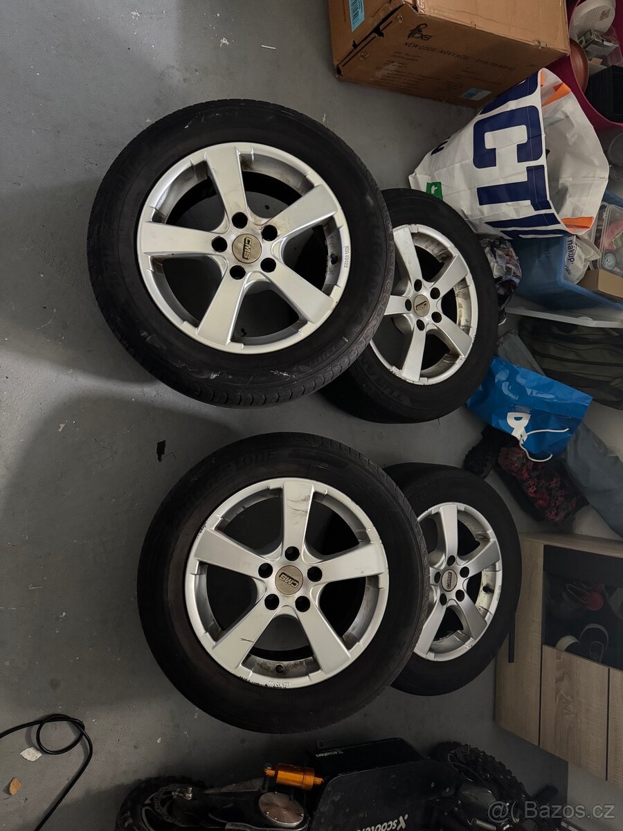 Prodám alu kola CMS r16 225/55