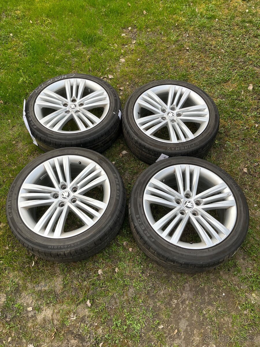 Alu kola originál Škoda 18 7,5Jx18 ET46