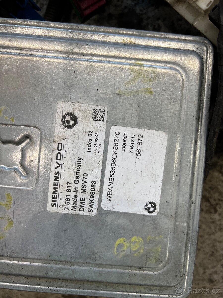 Řídící jednotka BMW 7561817 dme msv70