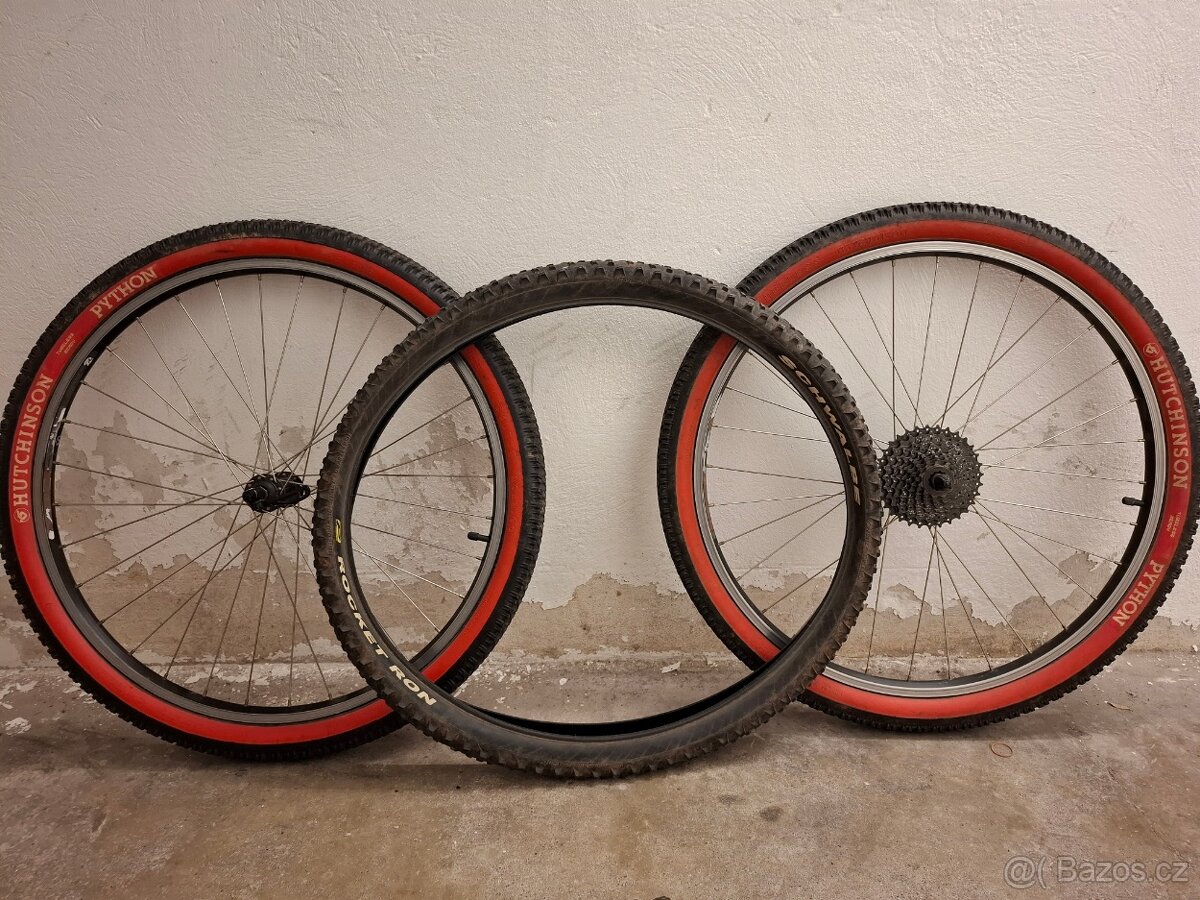 Zapletená kola 26" na V-brake