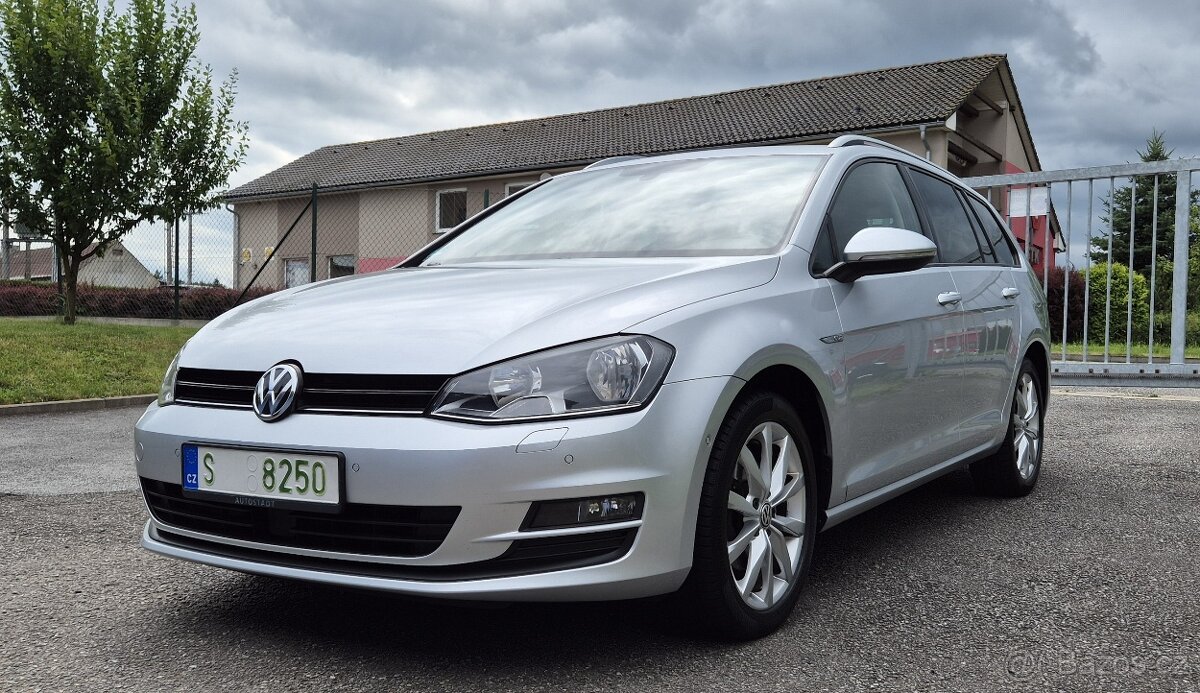 VW Golf VII Variant CUP 1.4TSI 92KW DSG 1.maj servisní kniha