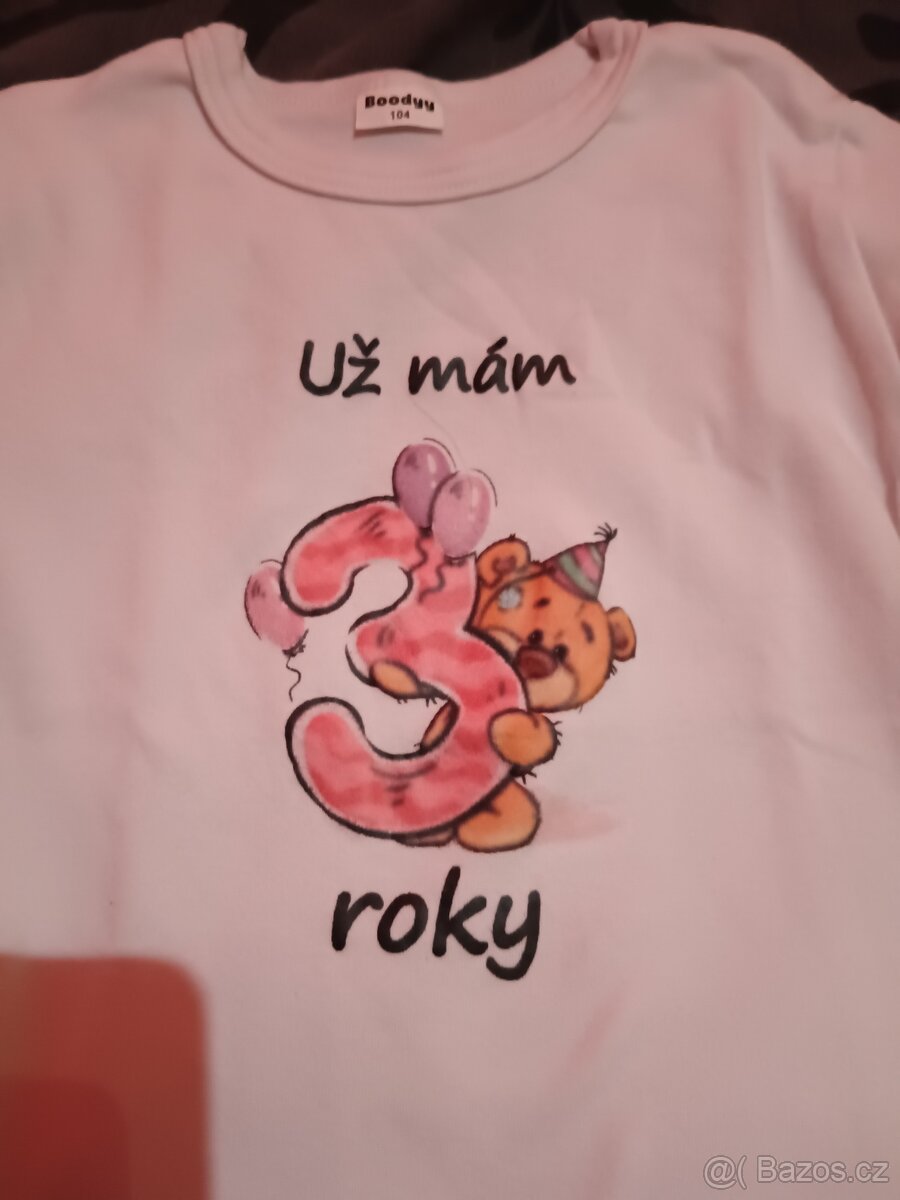 Tričko už mám 3 roky