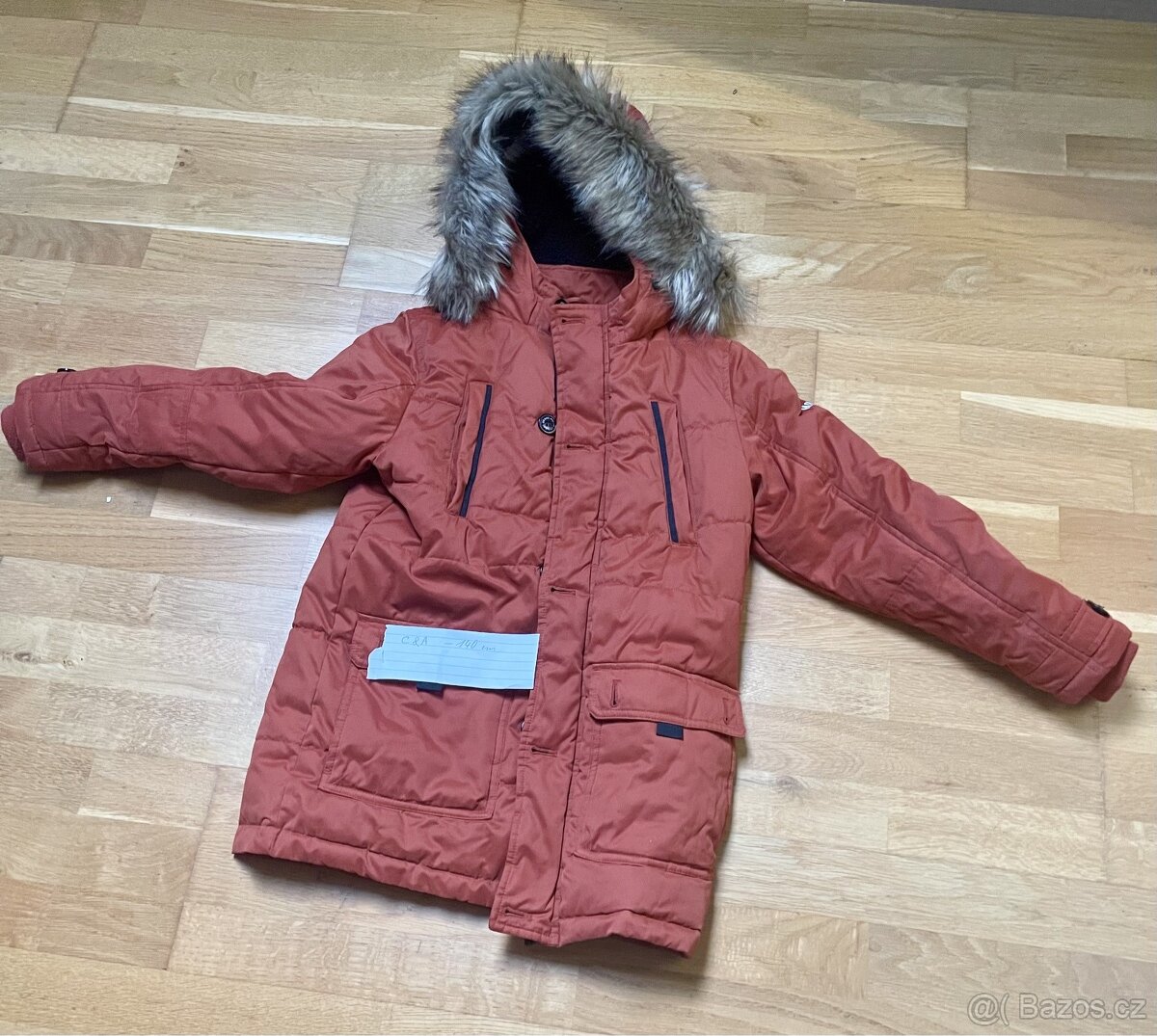 Dětská zimní bunda do města C&A velikost 140cm