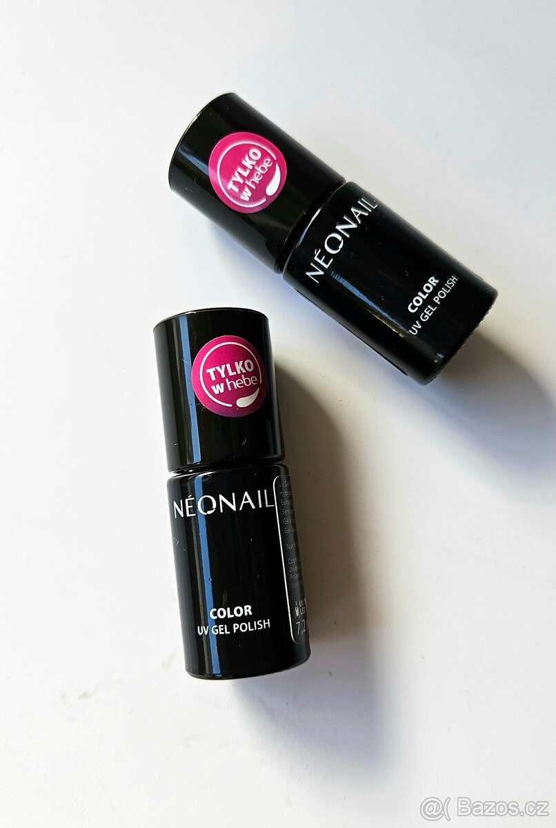 2 hybridní červené laky na nehty od NeoNail