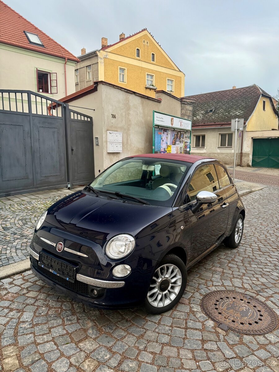 Fiat 500 C 1.2i Automat 51kw 2.Maj Klima
