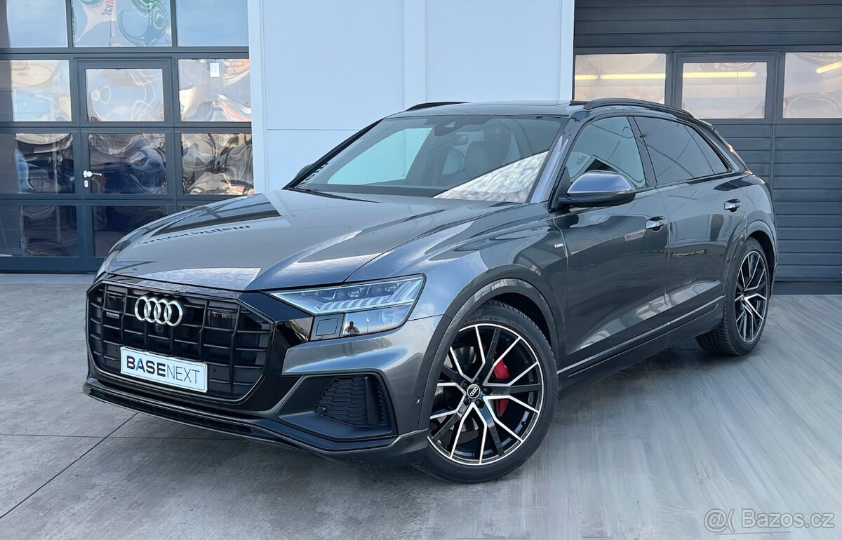 • AUDI Q8 50TDI QUATTRO S-LINE, Nezávislé Top., Panorama•