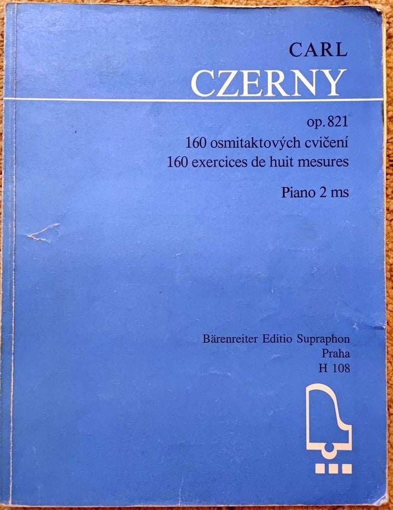Carl Czerny op. 821 - 160 osmitaktových cvičení