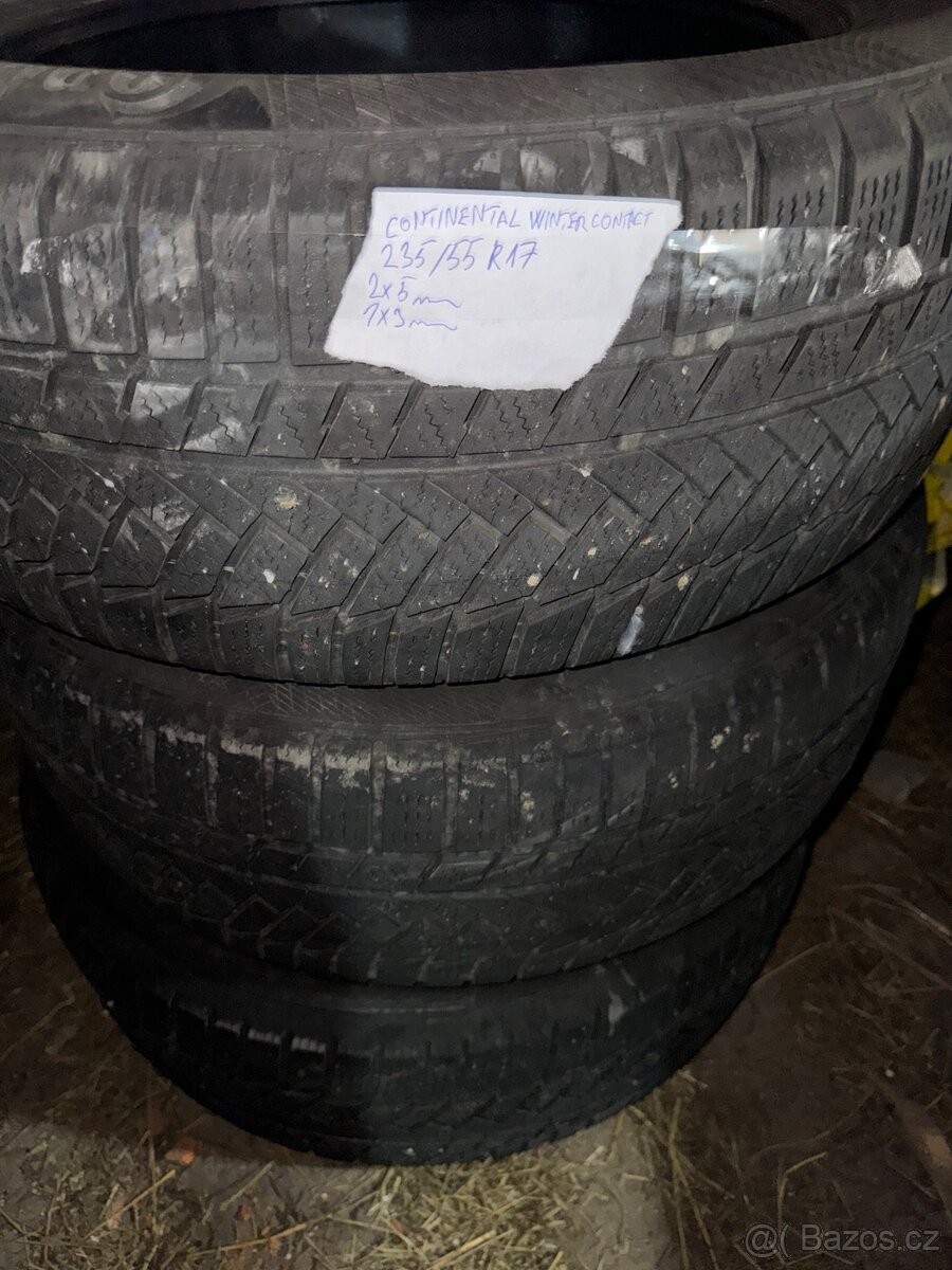 🔥Prodám použité zimní pneumatiky R16,R17🔥