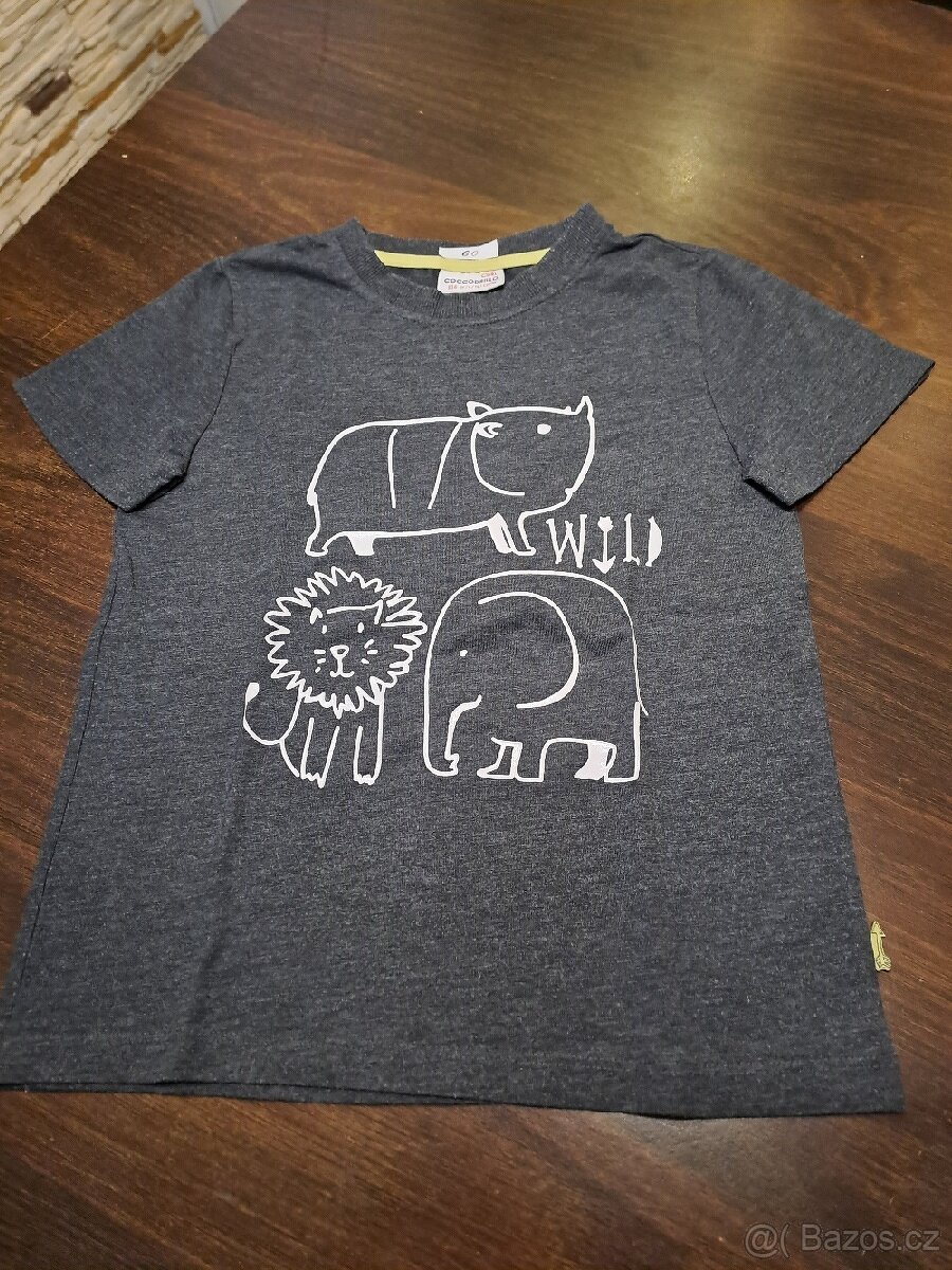 Tričko vel. 116 zn Coccodrillo