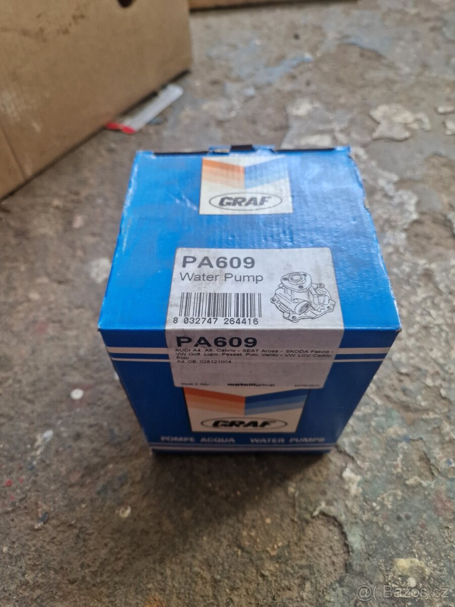 VODNÍ ČERPADLO GRAF PA609