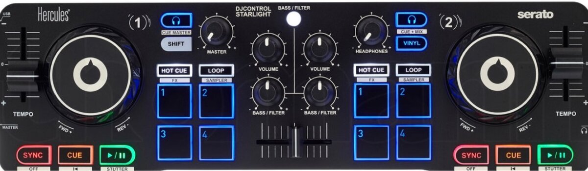 Hercules DJ Control Starlight - Mixážní pult