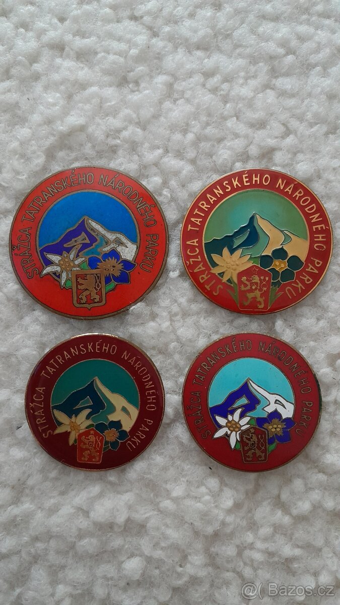 Odznaky Strazce Tanapu