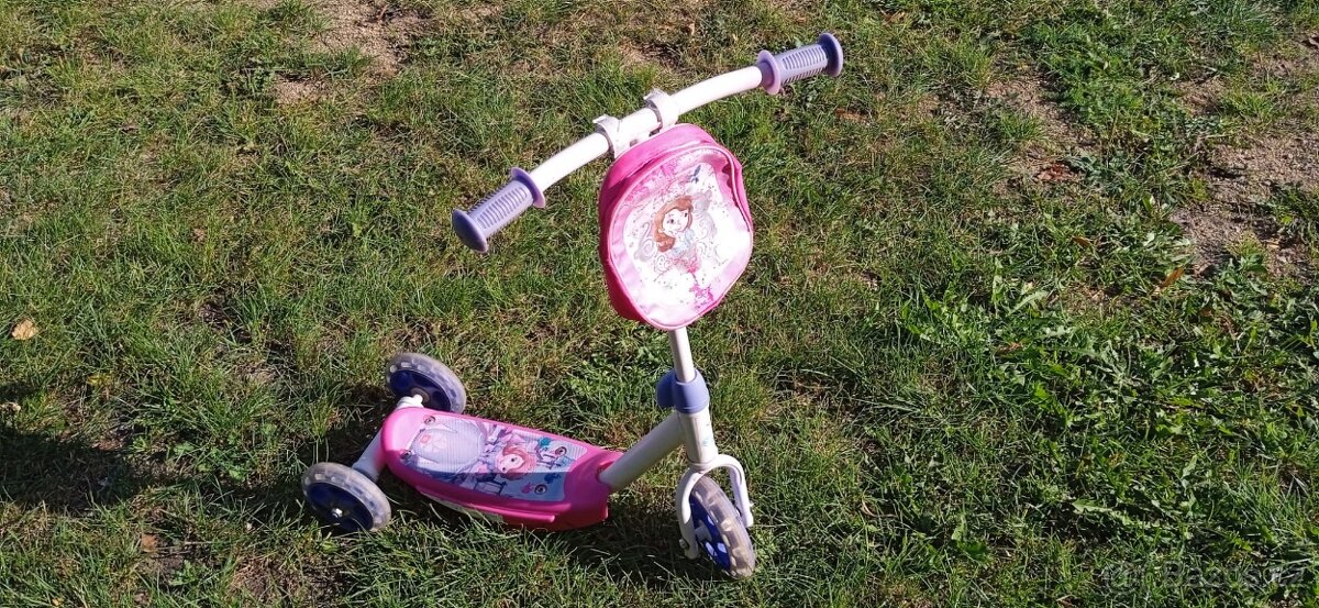 Koloběžka - princezna Sofia