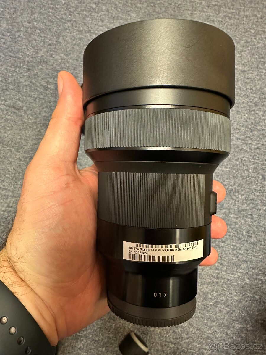 Sigma 14 mm f/1,8 DG HSM Art pro Sony E