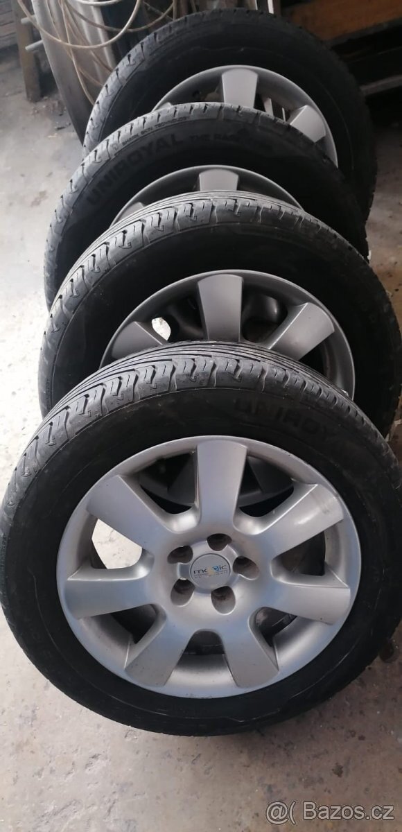 Alu kola Borbet VW - 205/55 R 16