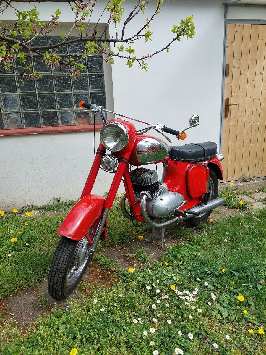Jawa 350 typ 360 vývoz SRN