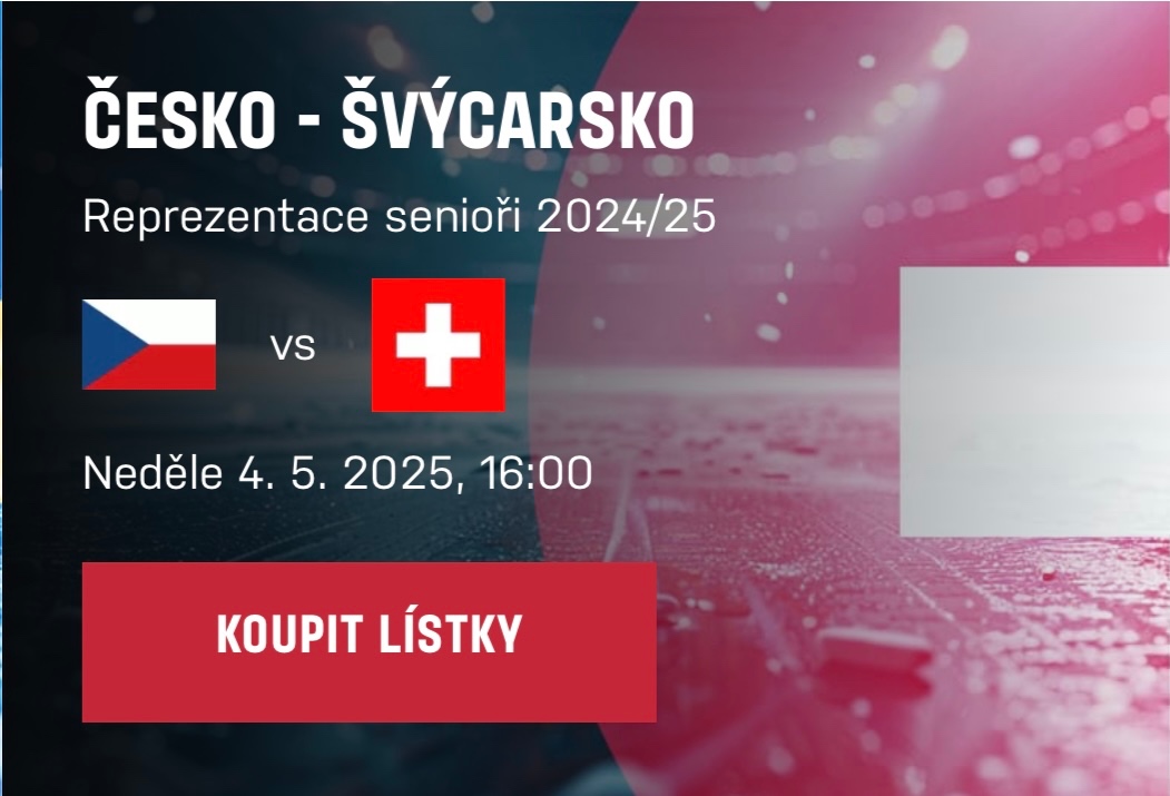Prodám lístky na české hokejové hry v Brně