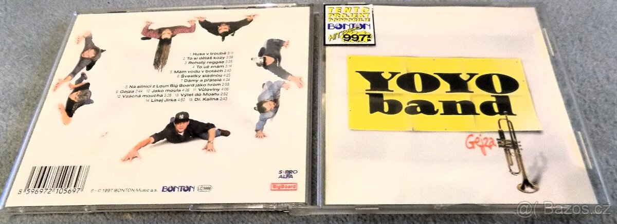 Yoyo Band – Gejza CD Nové