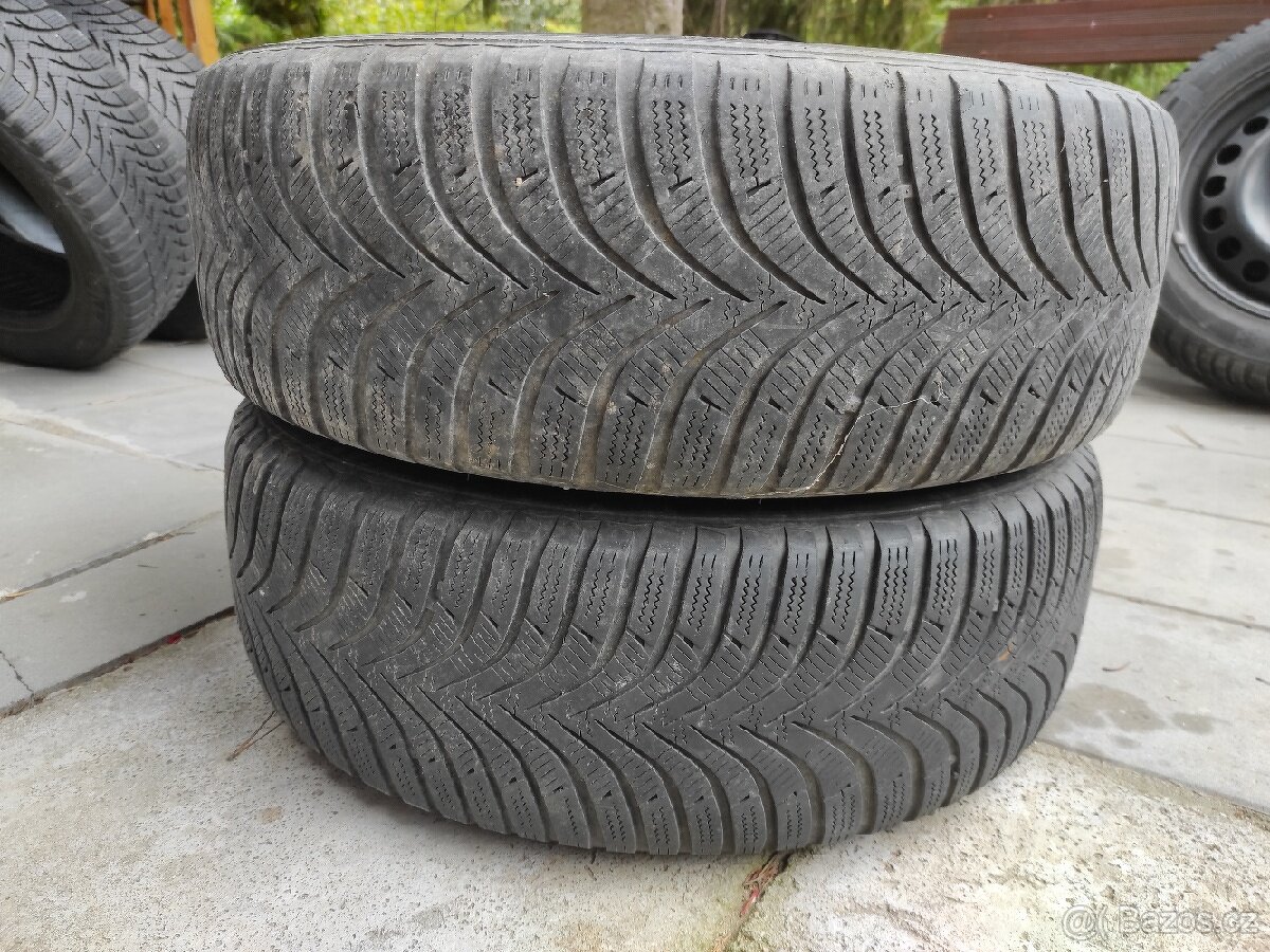 Zimní pneu 205/55 R16 Michelin a Hankook