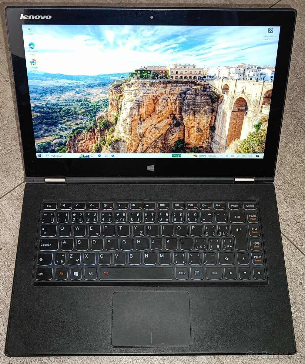 Lenovo Yoga 2 Pro,i5-4200U,WIN 10,SSD 128GB,RAM 4GB,dotykový