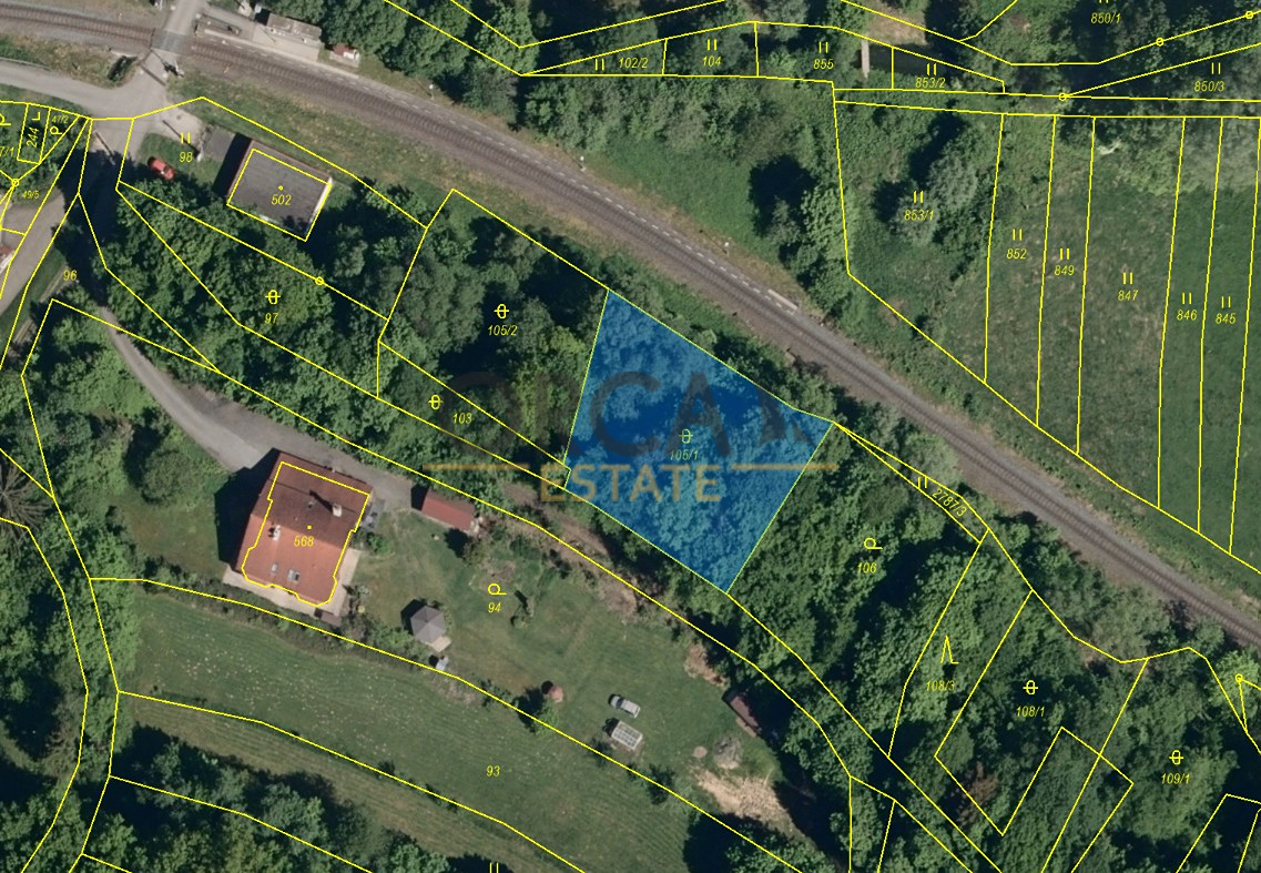 Prodej pozemku o výměře 992 m2 v k. ú. Janová