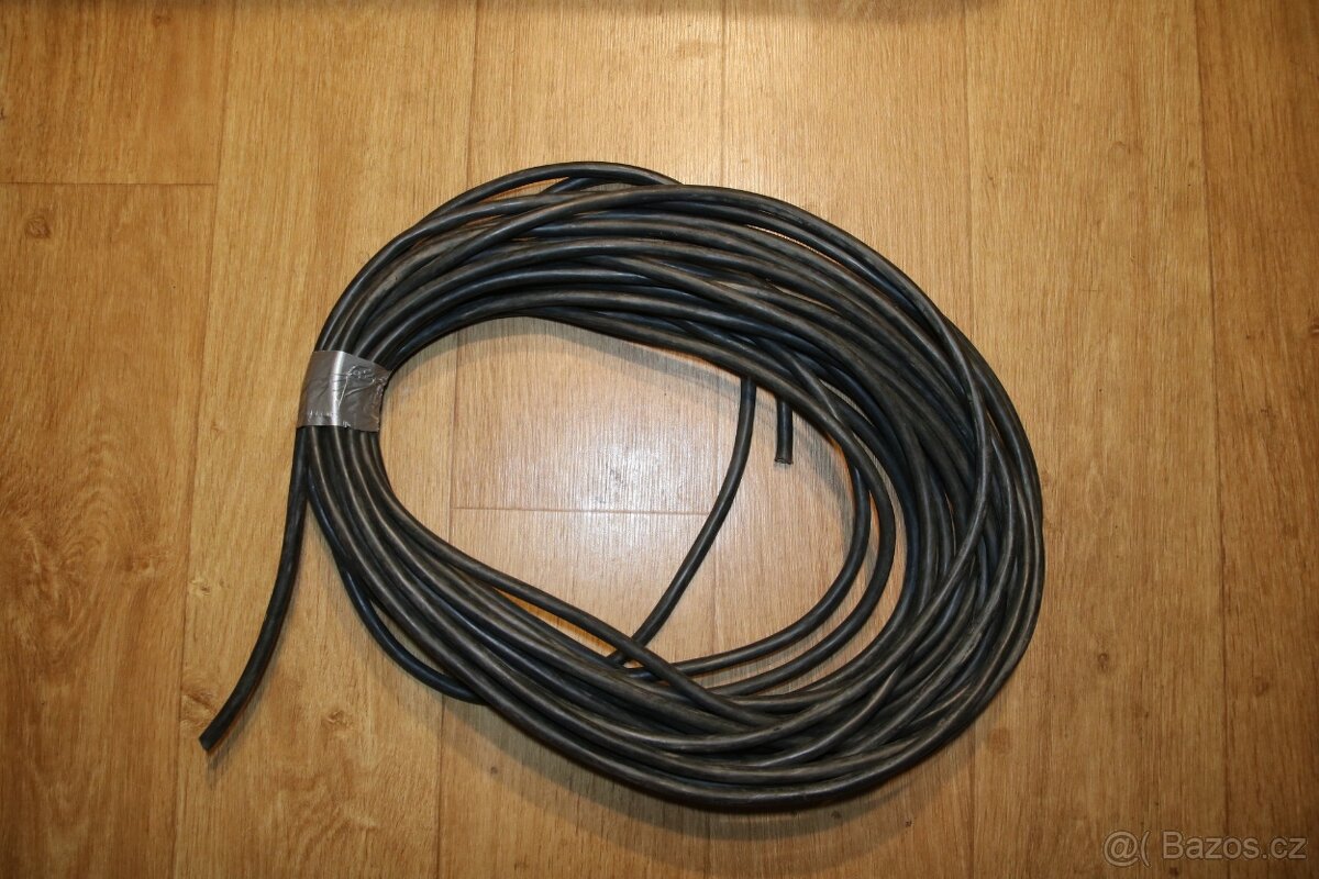 Prodlužovací gumový kabel 400 V, 4žilový, 25 m  - 3 ks