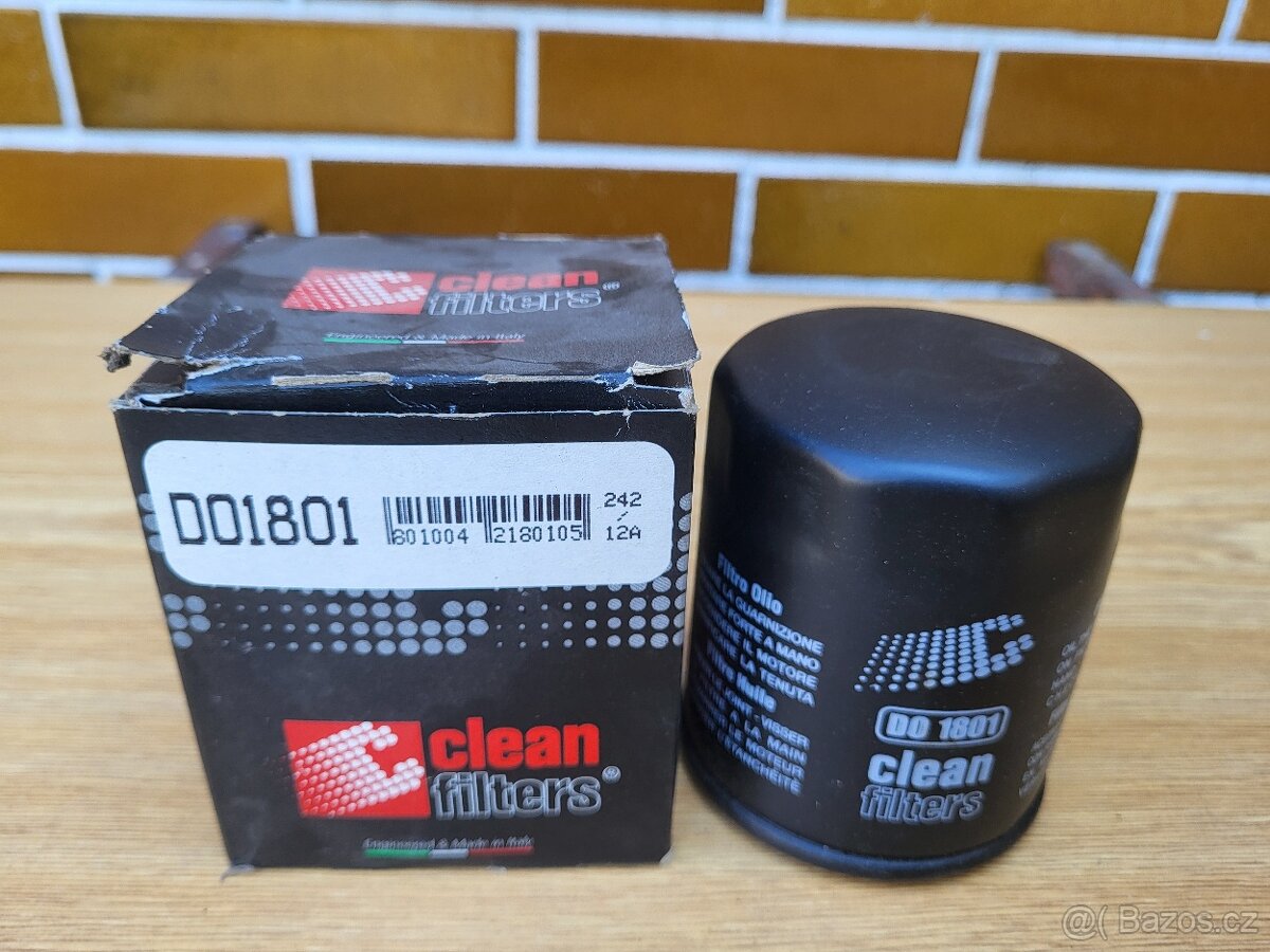 Olejový filtr Ölfilter DO1801 CLEAN FILTERS