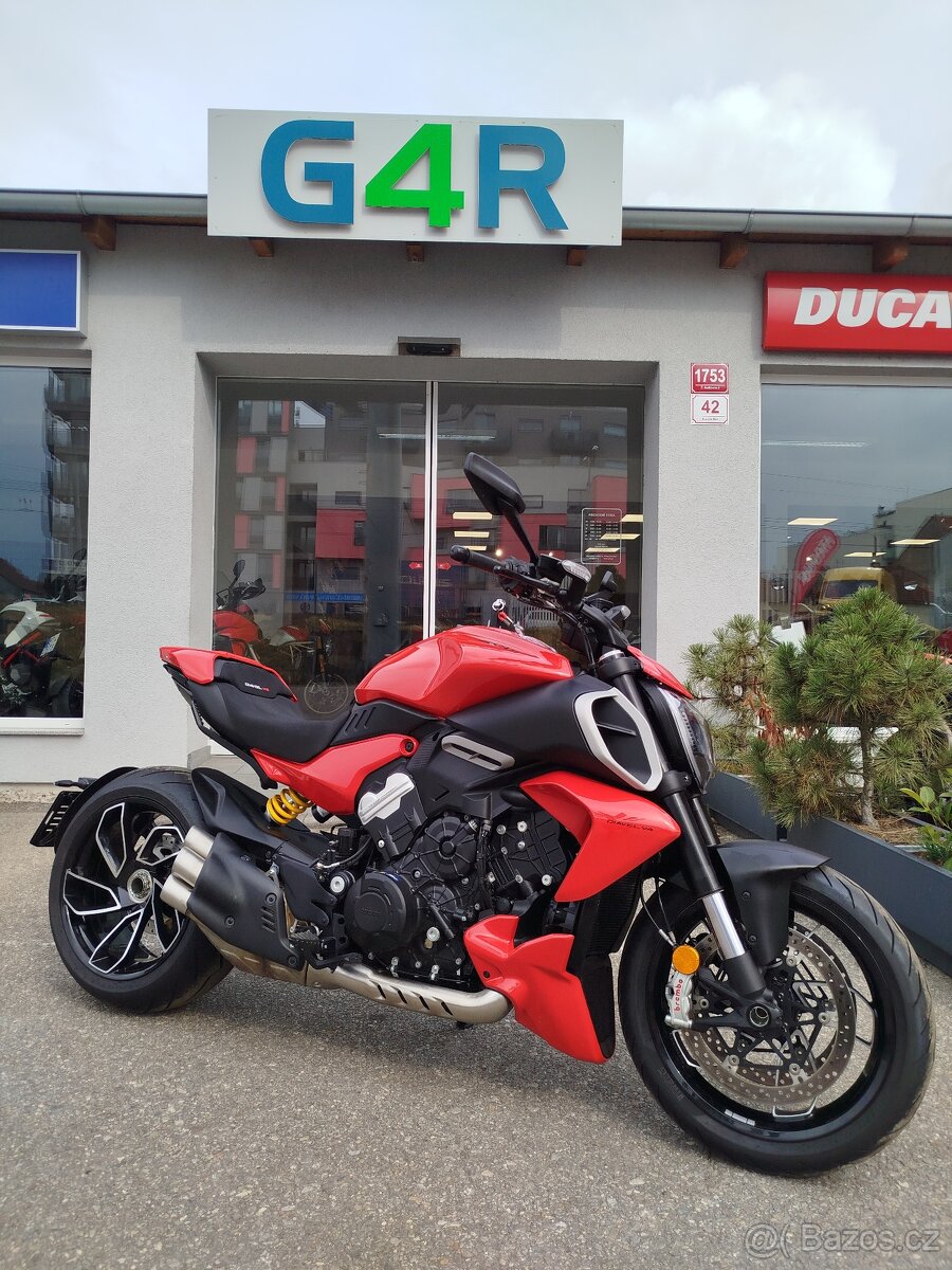 Ducati Diavel V4, NOVÝ V ČR, ZÁRUKA, SERVIS,- DPH