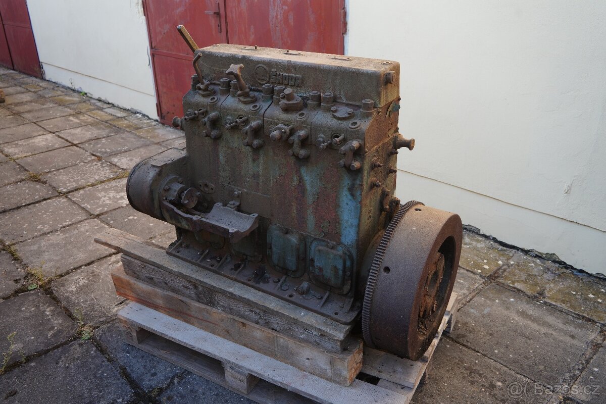 Motor ČKD Škoda typ 4S110