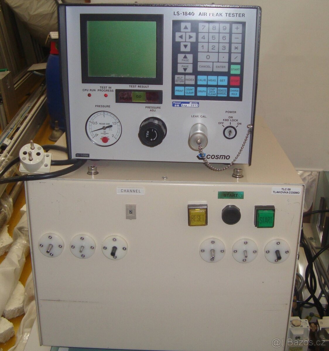 Detektor netěsnosti COSMO lS-1840 s příslušenstvím