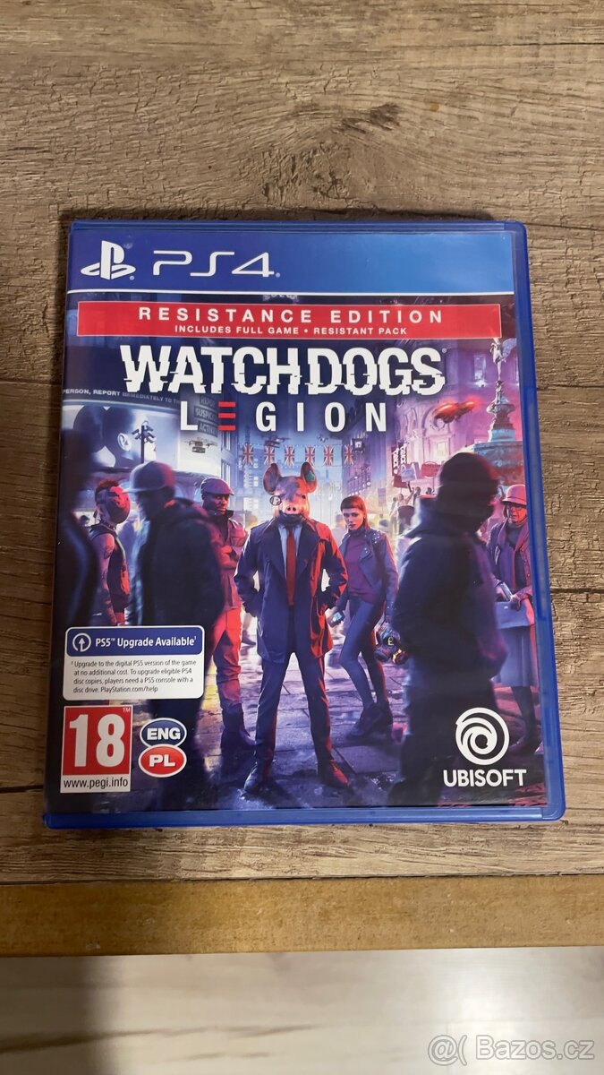 Watch dogs legion ps4 i na ps5 upgrade