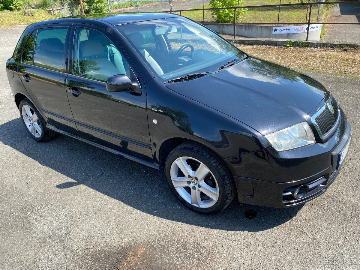 ŠKODA FABIA 1,9 TDi 74 kW "EDITION 100" r.v. 2005 -215.700